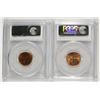 Image 2 : 1939-S & 1940 LINCOLN CENTS, PCGS MS-66 RED