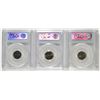 Image 2 : ( 3 ) 1959 ROOSEVELT DIMES, PCGS PROOF-68