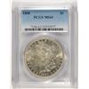 Image 1 : 1890 MORGAN SILVER DOLLAR, PCGS MS-61