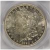 Image 2 : 1890 MORGAN SILVER DOLLAR, PCGS MS-61