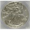 Image 2 : 2005 AMERICAN SILVER EAGLE, PCGS MS-70 RARE LISTS IN PCGS PRICE GUIDE AT $700.00