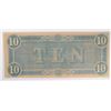 Image 2 : 1864 $10 CONFEDERATE STATES OF AMERICA NOTE (T-68) AU+