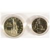 Image 1 : (2) 2PC STATUE OF LIBERTY COMMEN SETS (OGP)