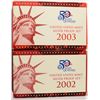 Image 1 : 2002 & 2003 SILVER PROOF SETS (OGP)
