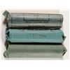 Image 1 : (3) ORGINAL ROLLS OF JEFFERSON NICKELS (2-1938, 1940-S)