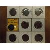 Image 2 : 1901-1909 CANADA LARGE CENTS 9 COINS