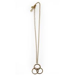 Falling Skies Season 5 Anne Glass-Mason (Moon Bloodgood) "Triskelion" Pendant Necklace Movie Props