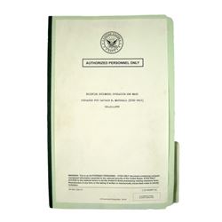 Falling Skies Season 5 Captain Katie Marshall (Melora Hardin) 2nd Mass Dossier Movie Props