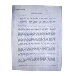 Falling Skies Matt Mason (Maxim Knight) Algebra Exam Movie Props