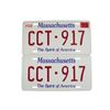 Image 1 : Falling Skies Hal Mason (Drew Roy) Massachusetts License Plates Movie Props