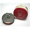Image 1 : A Hardy LRH Lightweight trout fly reel, 3", in red and grey Hardy zip case...