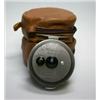 Image 1 : A Hardy Viscount 130 trout fly reel, 31/8", in tan zip case with two spare spools...
