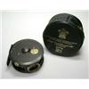 Image 1 : A Hardy St George trout fly reel, 3", in black Hardy zip case...