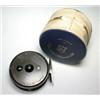 Image 1 : A Hardy Viscount 140 trout fly reel, 31/2", in blue and grey Hardy zip case...