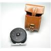 Image 1 : A Hardy St George Junior left hand wind trout reel, 21/2", in Hardy leather case...