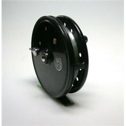 A J. W. Young Rapidex trotting reel, black finish, 4"...