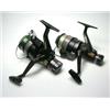 Image 1 : A Daiwa AG1650CT fixed spool reel and a Daiwa Auto1657 fixed spool reel, each in a zip case (2)...