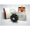 Image 1 : A Hardy St George Junior trout reel, 23/8", in Hardy leather case and original card box...