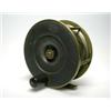 Image 1 : A Struan patent brass salmon reel, 43/8"...