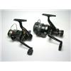 Image 1 : Daiwa Auto 1657DM fixed spool reel and two spare spools, boxed and an Okuma FS611 fixed spool reel..