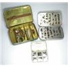 Image 1 : A Hardy alloy trout fly tin containing 117 trout flies together with a Wheatley alloy wet fly tin c.
