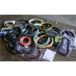 A bag of assorted fly lines...