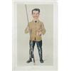 Image 1 : Spy.  A caricature print of Mr William Blake, A Fly-Fisherman, published by Vanity Fair Feby. 21 18.