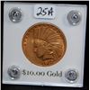 Image 2 : 1912 $10 INDIAN GOLD COIN FROM SAFE DEPOSIT