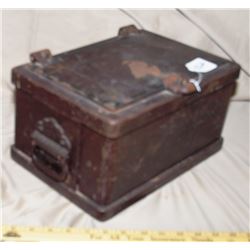 OLD WELLS FARGO STRONG BOX - CIRCA 1800'S