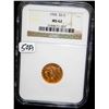 Image 2 : 1926 $2 1/2 INDIAN GOLD COIN - NGC MS62