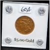Image 2 : 1907-D $5 LIBERTY GOLD COIN FROM SAFE DEPOSIT