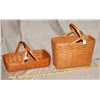 Image 1 : TWO SIGNED "LONGABERGER" LARGER BASKETS
