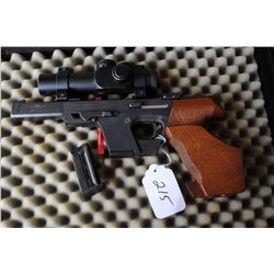WALTHER GSP .22 CAL. COMPETITON PISTOL W/SCOPE