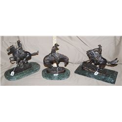 REMINGTON BRONZE STATUE COLLECTION