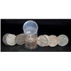 Image 1 : ROLL OF 20 SILVER PEACE DOLLARS FROM SAFE DEPOSIT