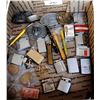 Image 1 : TRAY OF VINTAGE CIGARETTE LIGHTERS, BELT BUCKLES