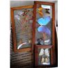 Image 1 : 4 FRAMED BUTTER FLY SPECIMENS IN GLASS
