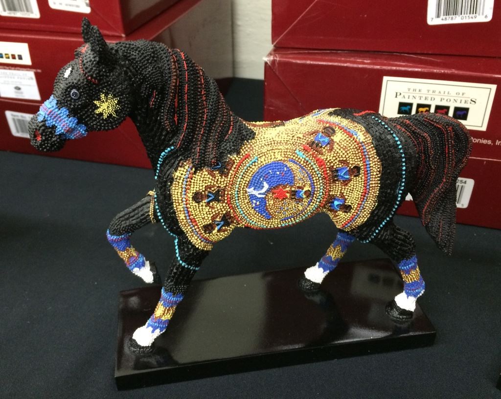 Lot of 3 Painted Ponies Western Trading Post