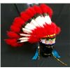 Image 2 : Comanche Head Dress and Commemorative Stamp