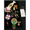 Image 2 : Group of Misc. Beaded Earrings Pendants Pins