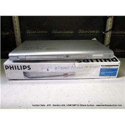 PHILIPS DVP642 DVD PLAYER (print sequence:) 43259