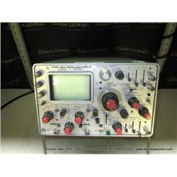TEKTRONIX 454 OSCILLOSCOPE (print sequence:) 43444