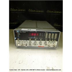 HP 8111A PULSE/FUNCTION GENERATOR 20MHZ