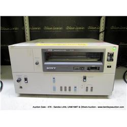 SONY VP 5000 VIDEO CASSETTE PLAYER (print sequence:) 67405