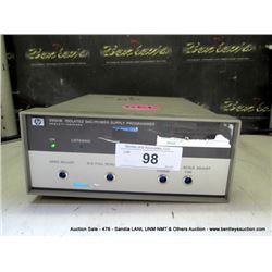 HP 59501B ISOLATED DAC/POWER SUPPLY PROGRAMMER