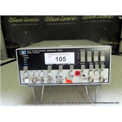HP 8111A PULSE/FUNCTION GENERATOR 20MHZ