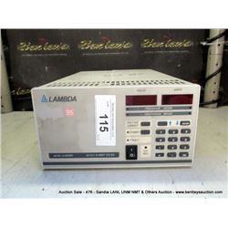 LAMBDA LLS 9300 REGULATED POWER SUPPLY