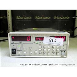 SRS PS325 HIGH VOLTAGE POWER SUPPLY (print sequence:) 67318