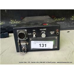 FIBER OPTIC CONTROL (print sequence:) 67400