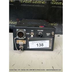 FIBER OPTIC CONTROL (print sequence:) 67400